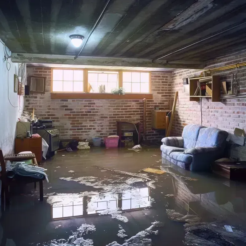 Flooded Basement Cleanup in West End, NY